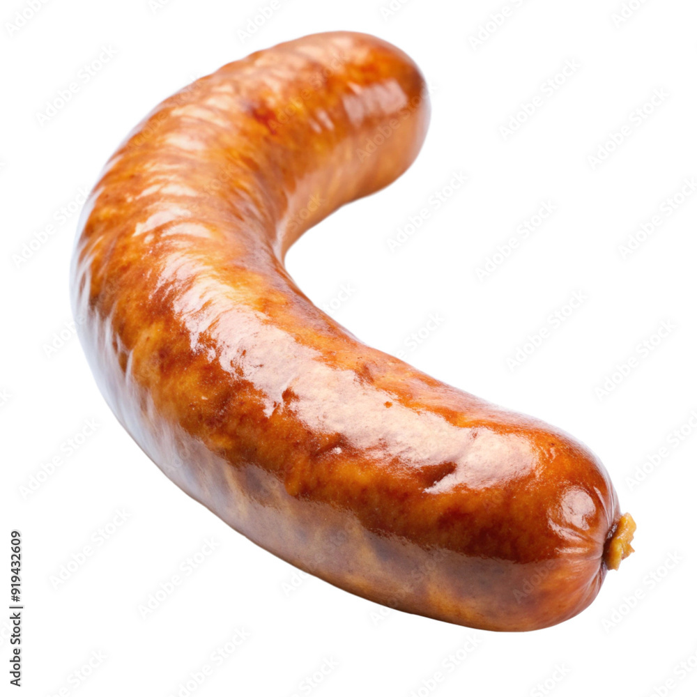Sausage ,white background
