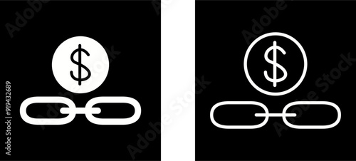 Link Sales Vector Icon