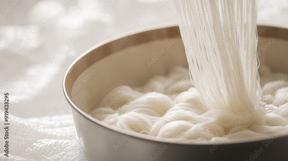 Prepare the Fibers, Soak the fibers in warm water to make them pliable Prepare the Fibers, Soak the fibers in warm water to make them pliable