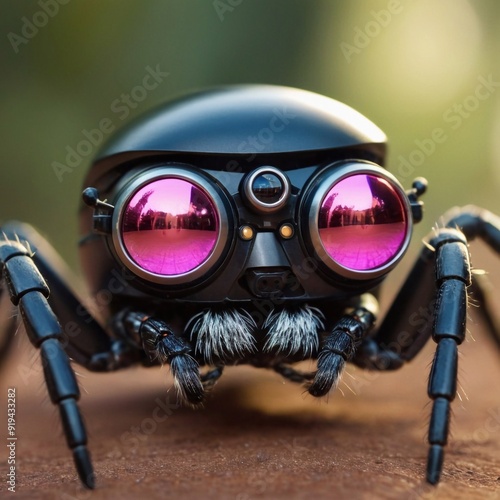 Spider wears sunglasses