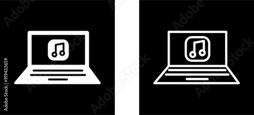 Play Music Vector Icon