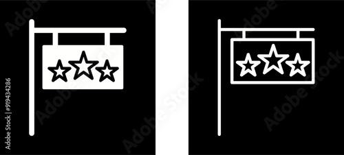 Hotel Sign Vector Icon
