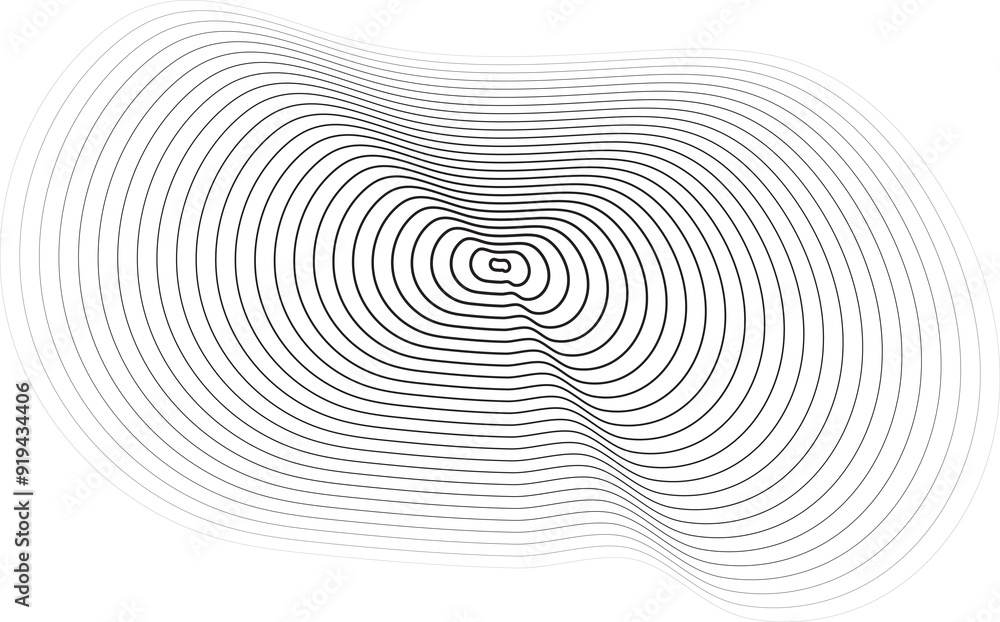 Circle dynamic line halftone fluid shape for tech, icon, symbol Circle dynamic line halftone fluid shape for tech, icon, symbol