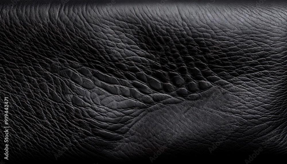 Premium Black Leather Texture for Design Projects Premium Black Leather Texture for Design Projects