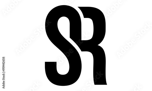 Wallpaper Mural icon SR monogram logo Torontodigital.ca