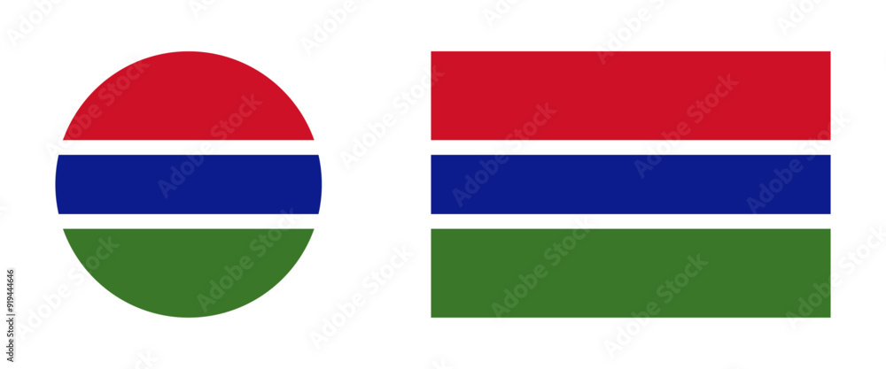 Flag of the Gambia Flag of the Gambia