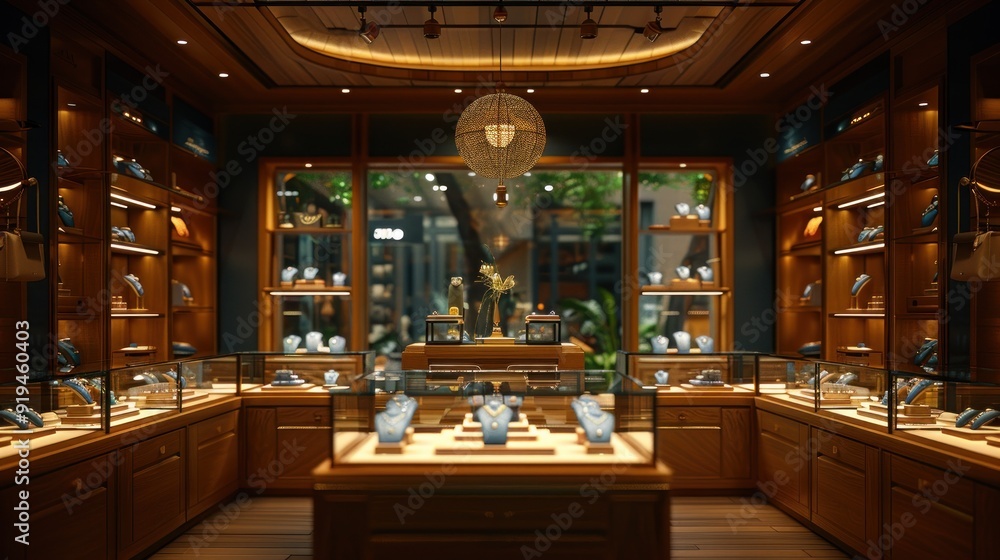 Luxury Jewelry Store Interior Luxury Jewelry Store Interior