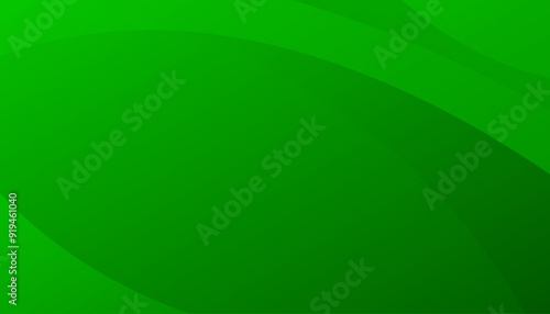 Green light abstract background. Vector illustration