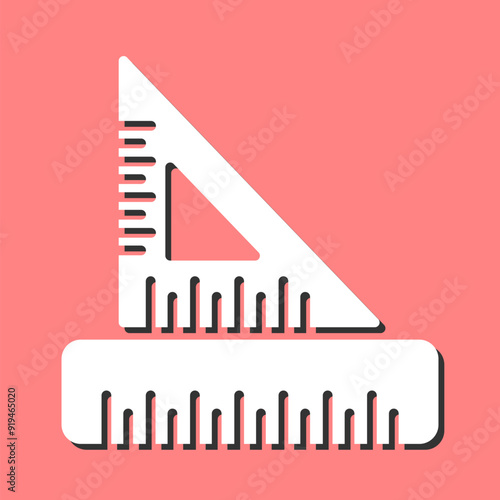 Ruler Vector Icon