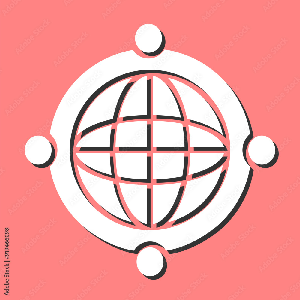 Worldwide Web Vector Icon Worldwide Web Vector Icon