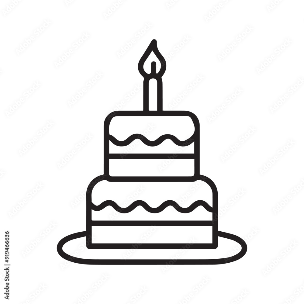 Cake food icon. Freshness sweet art vector design. Cake food icon. Freshness sweet art vector design.