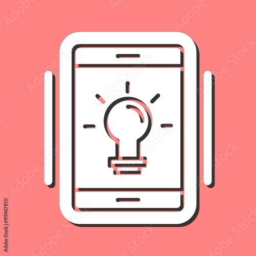 lightbulb vector icon