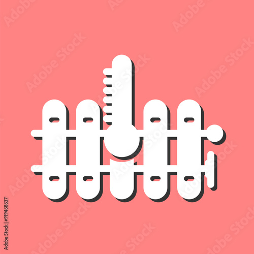 Radiator Vector Icon