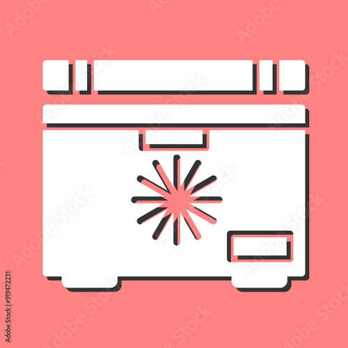 Freezer Vector Icon