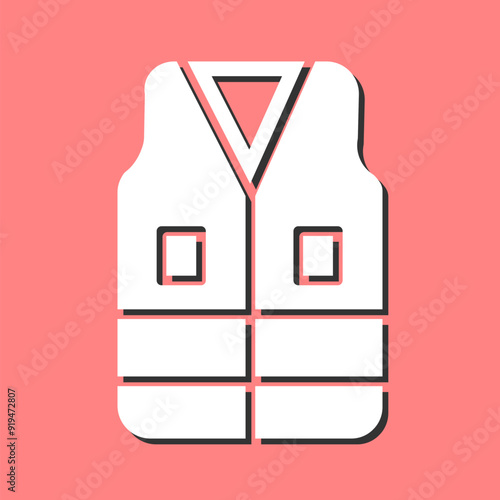 Vest Labour Vector Icon