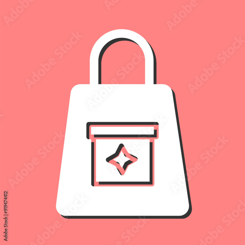 Duty Free Luggage Vector Icon