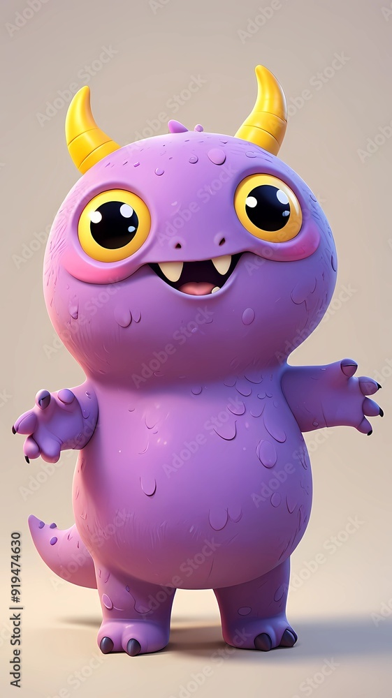 Purple monster Purple monster