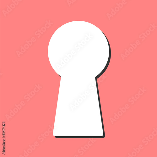 Keyhole Vector Icon