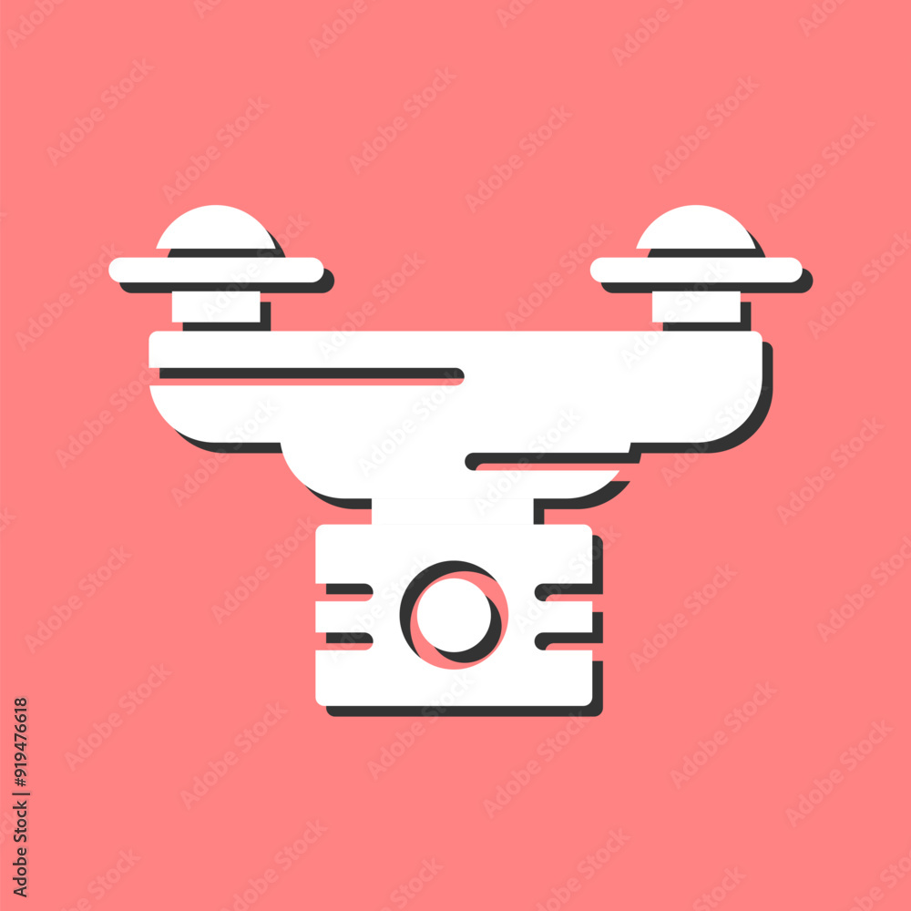 Drone Camera Vector Icon