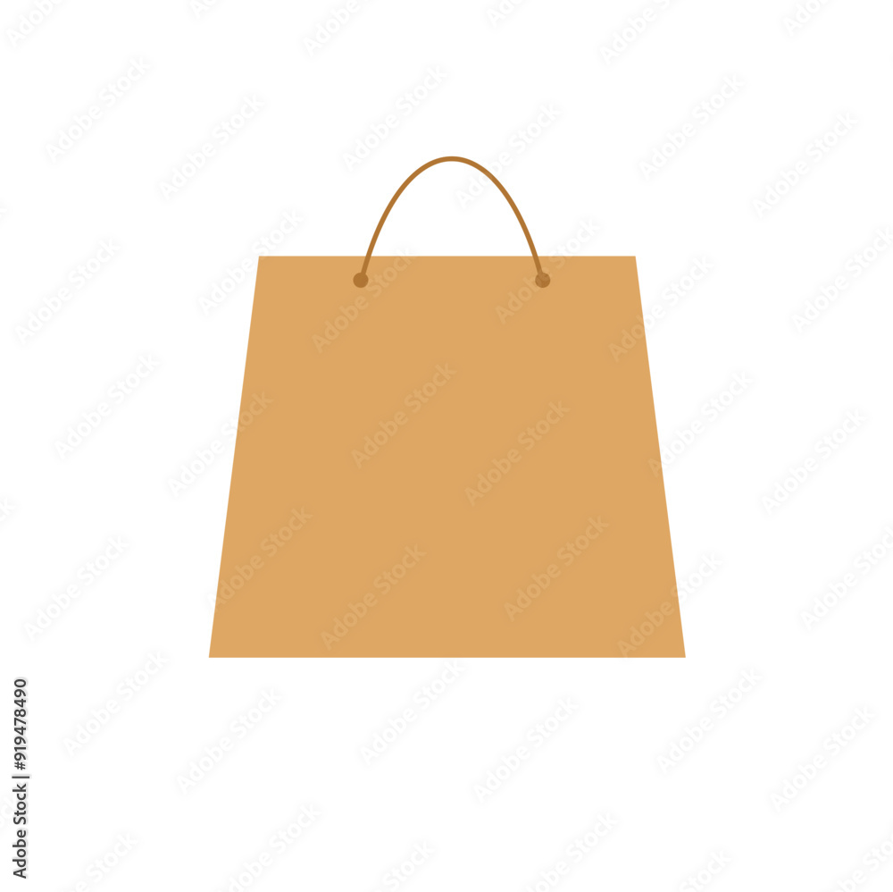 Shopping bag paper vector Shopping bag paper vector