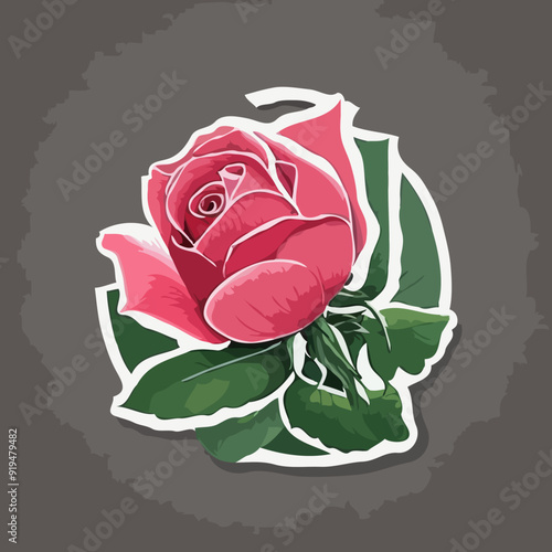 rosa roja