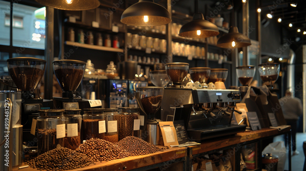 High-Quality Coffee in Various Settings High-Quality Coffee in Various Settings