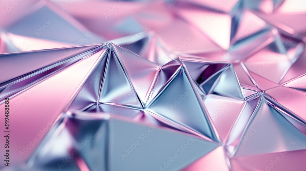A futuristic technology background with reflective glass pieces. An Aqua and Pink 3D render. A futuristic technology background with reflective glass pieces. An Aqua and Pink 3D render.