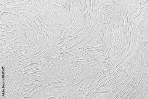 White painted ceiling and wall texture with brush strokes