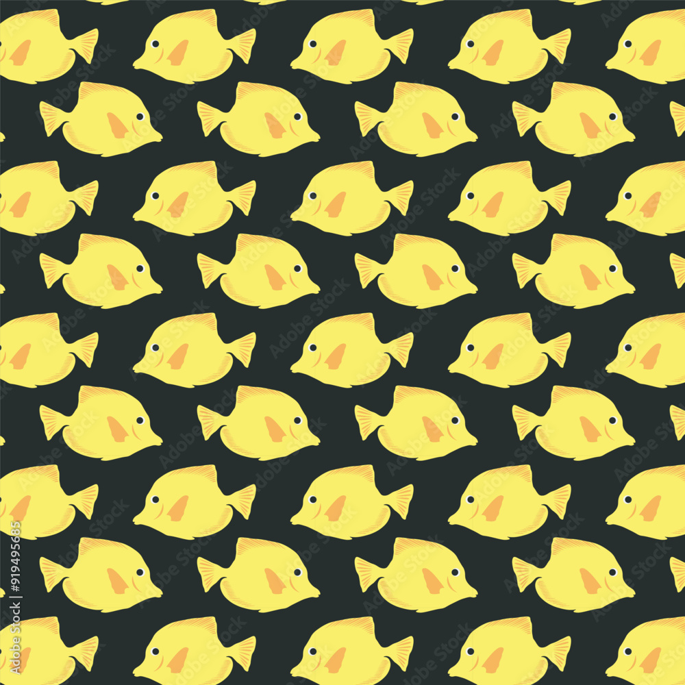 fish seamless pattern fish seamless pattern