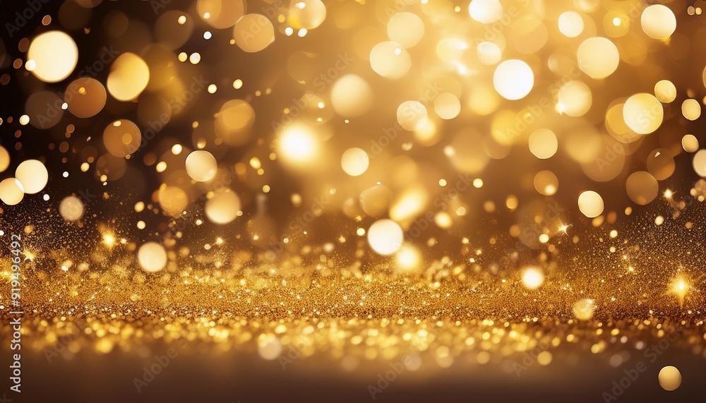 luxurious gold bokeh background with shimmering particles creating an opulent atmosphere for awards ceremonies and glamorous events luxurious gold bokeh background with shimmering particles creating an opulent atmosphere for awards ceremonies and glamorous events