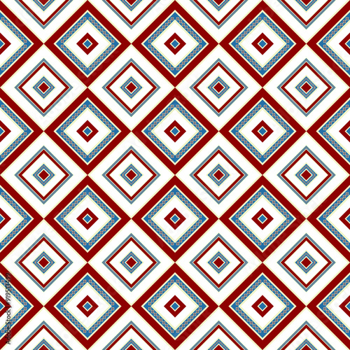 seamless geometric pattern with shapes decoration texture textile background