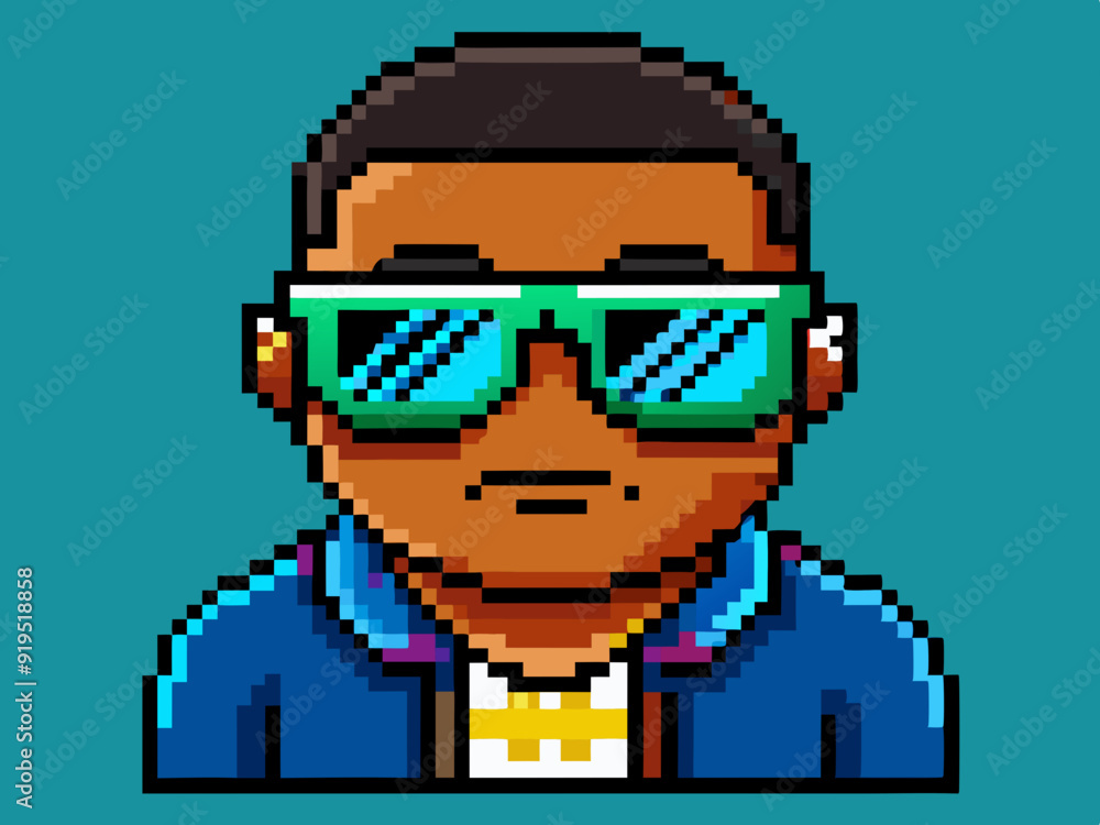 Pixel glasses. Thug life sunglasses meme, like a Boss. Comic 8 bit pixelated black gangster accessory icons. Cartoon 16 bit rapper eyeglasses. Network joke emoticon. Vector set
Pixel glasses. Thug life sunglasses meme, like a Boss. Comic 8 bit pixelated black gangster accessory icons. Cartoon 16 bit rapper eyeglasses. Network joke emoticon. Vector set