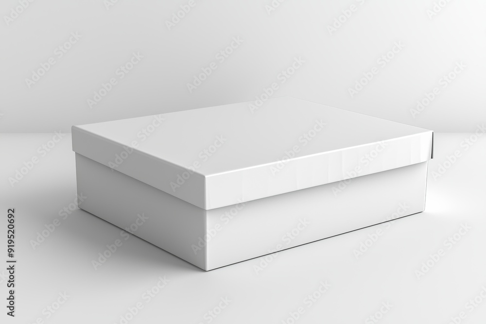 Paper Box Mockup A4 on isolated background created with Generative AI Paper Box Mockup A4 on isolated background created with Generative AI