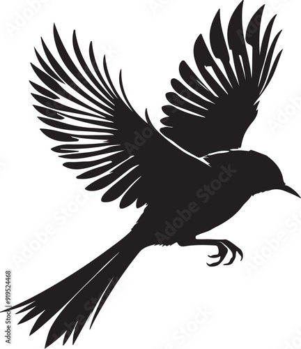 eagle silhouette vector