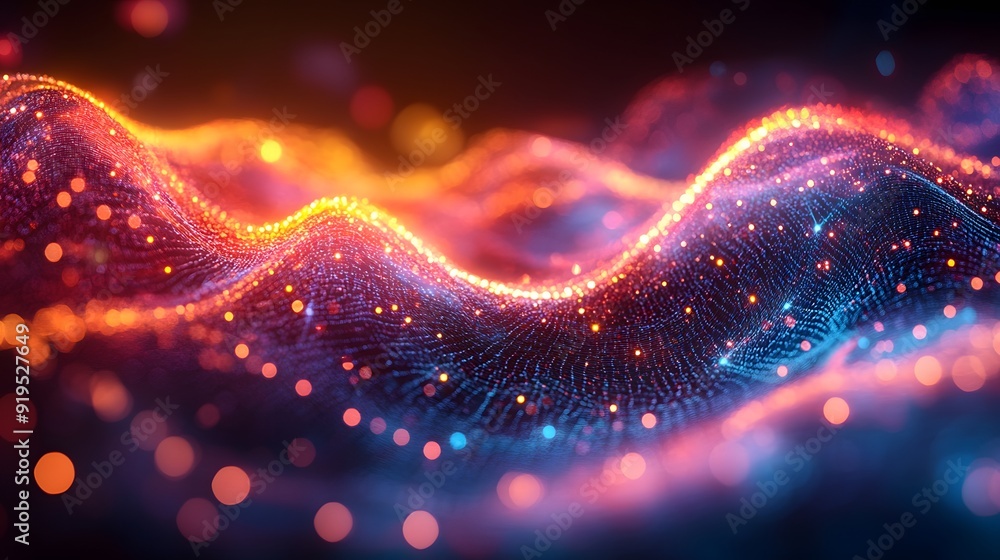 Abstract network of data exchange with AI and robotics, illustrating the convergence of artificial intelligence and business technology in a dynamic digital environment. Abstract network of data exchange with AI and robotics, illustrating the convergence of artificial intelligence and business technology in a dynamic digital environment.