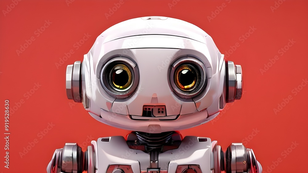 alta calidad de ilustración un robot en 3d alta calidad de ilustración un robot en 3d