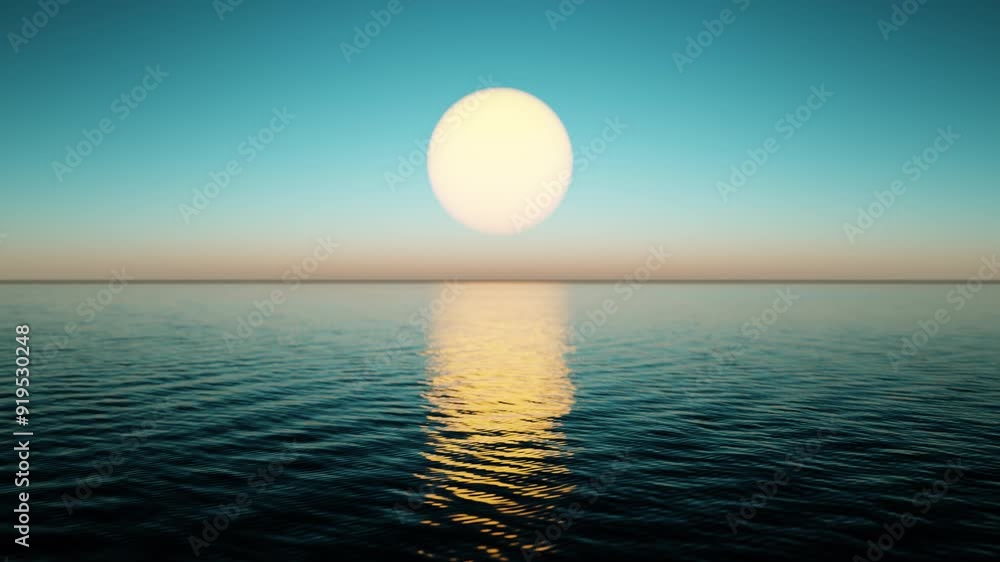 Wave sea beach and sunset sky abstract background. Nature and summer concept. 3d render. Wave sea beach and sunset sky abstract background. Nature and summer concept. 3d render.