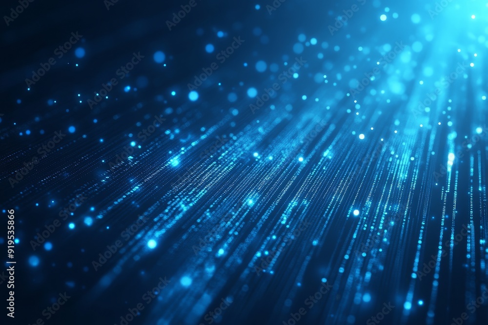 Technology chip lines growing from bottom to top in front of digital binary code. Technology chip lines growing from bottom to top in front of digital binary code.