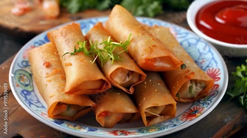 chicken and vegetable wrap