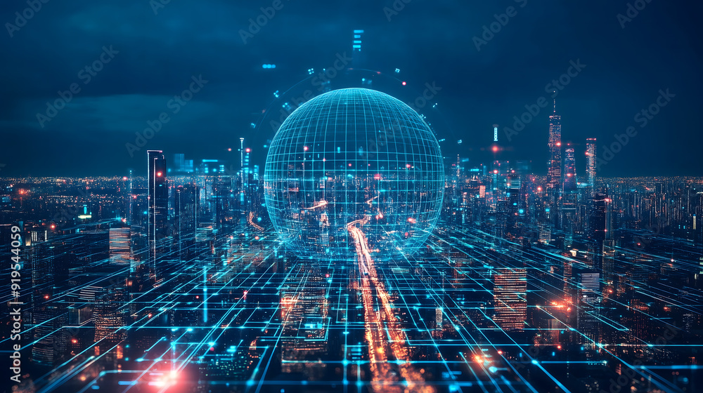 Fototapeta premium Urban Dreamscape Vision