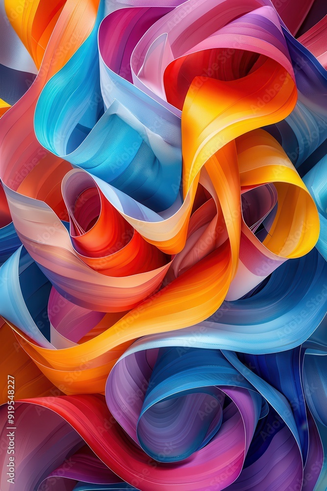 Playful Arrangements - Vibrant 3D Abstract Forms in Dynamic Compositions Playful Arrangements - Vibrant 3D Abstract Forms in Dynamic Compositions