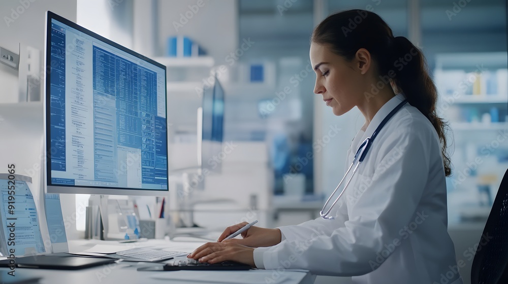 99. A medical coder working with patient records in a healthcare setting