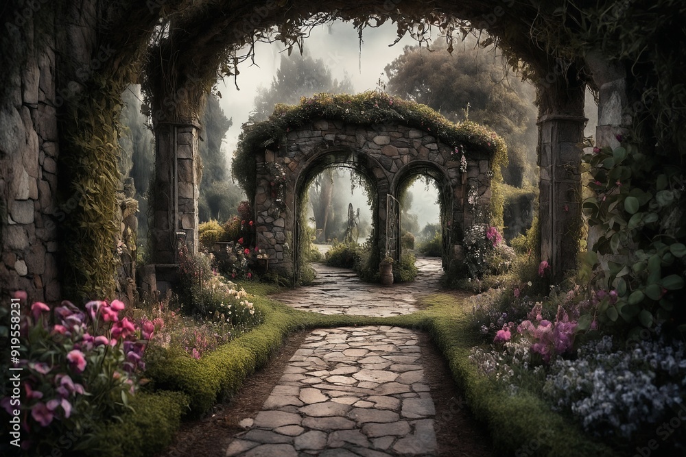 Enchanted Garden Archway Enchanted Garden Archway