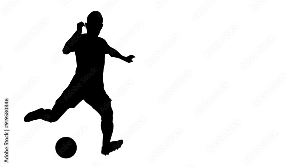 Soccer player, soccer player black white. Soccer player silhouette. Soccer player, soccer player black white. Soccer player silhouette.