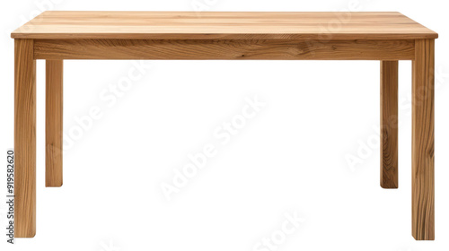 PNG Elegant wooden dining table