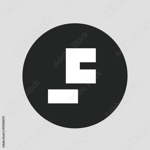 FDUSD. First Digital USD. New crypto coin. Vector icon cryptocurrency. Vector illustration. Favicon