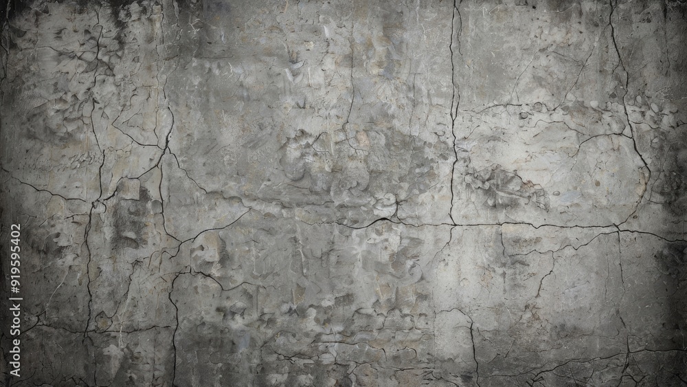 Obraz premium Old Cracked Cement for creative advertising project..