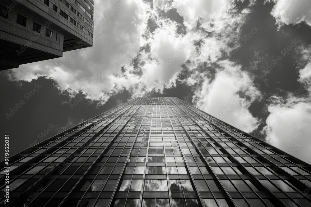 Fototapeta premium High To The Sky, Generative AI