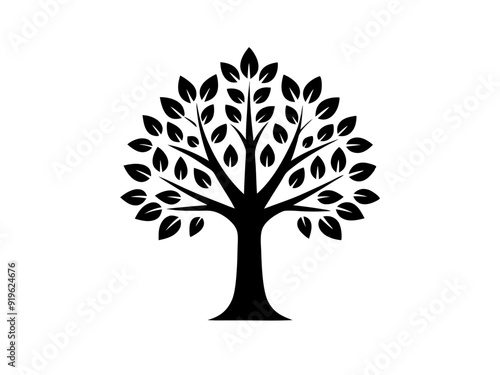 Beautifully Crafted Tree Icons Set Vector, Clipart, Line Art, A set of beautifully crafted tree icons in vector, clipart, and line art designs.
