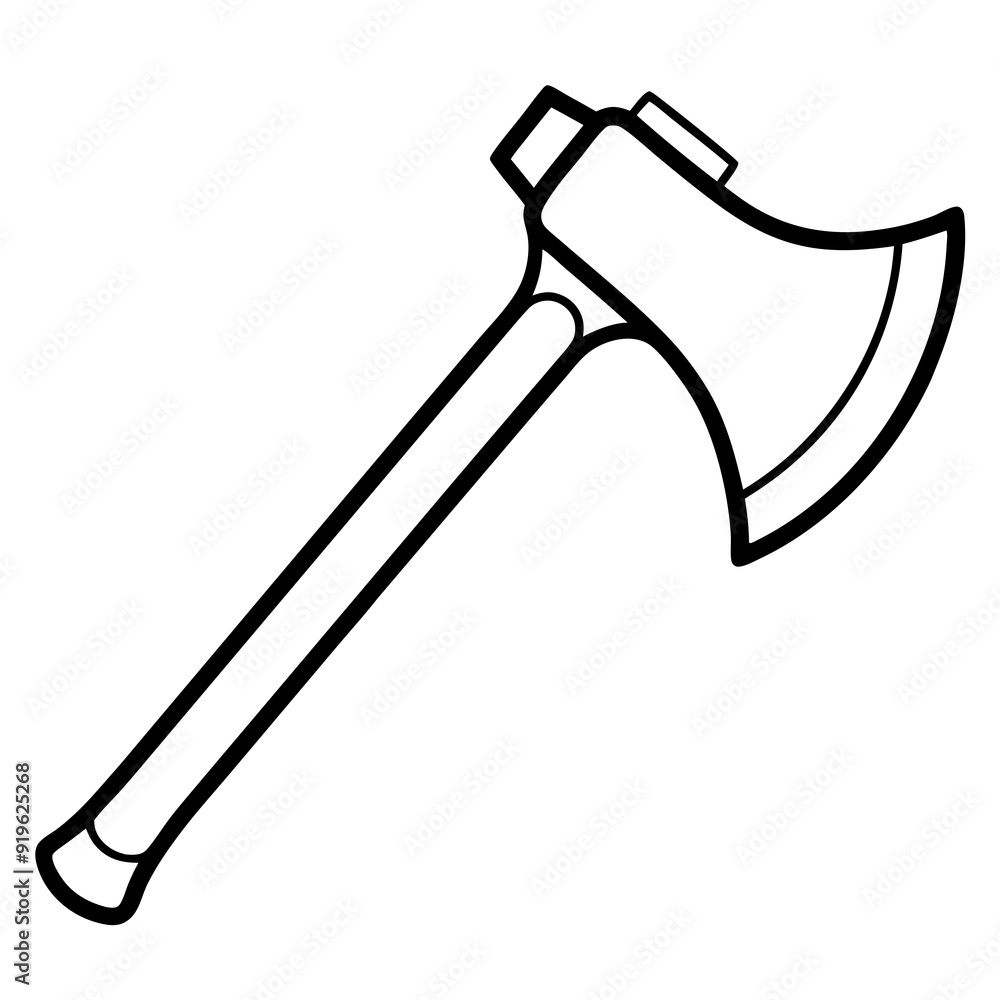 Axe isolated on white, axe vector illustration, axe vector art, axe silhouette, axe vector icon, axes on a branch line art, eps Axe isolated on white, axe vector illustration, axe vector art, axe silhouette, axe vector icon, axes on a branch line art, eps